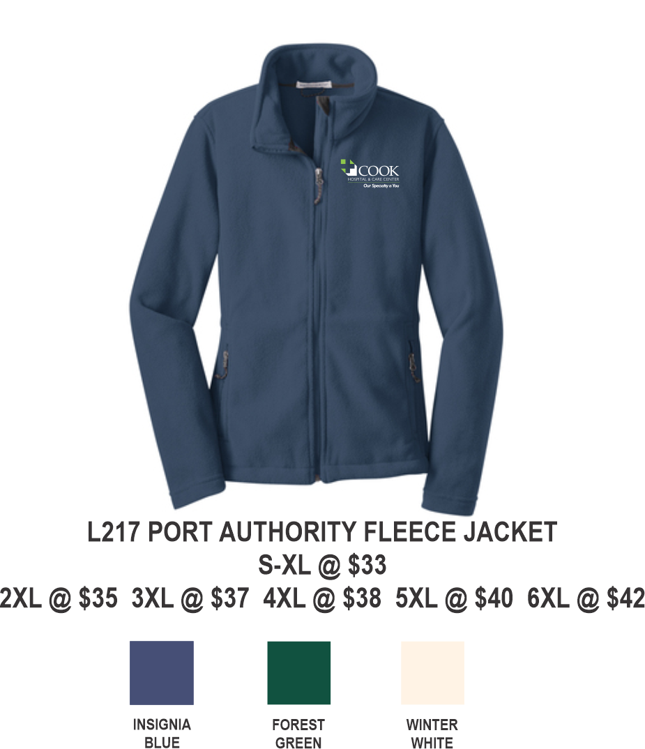 33-Port Authority LADIES Fleece Jacket L217