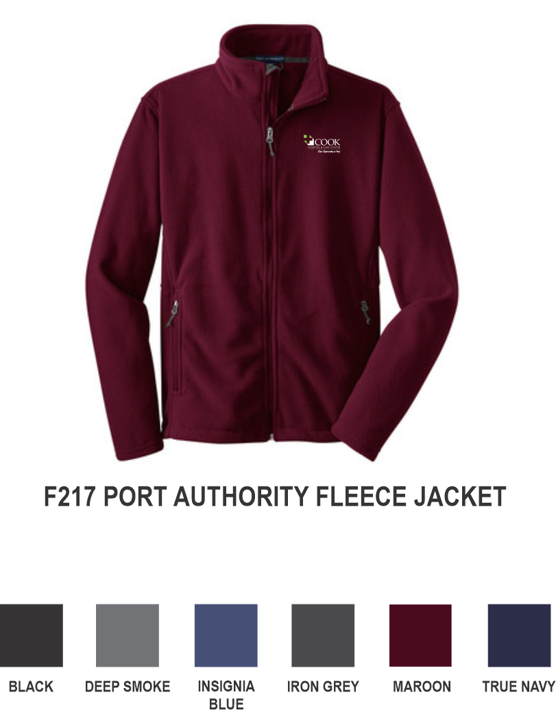 33- Port Authority Fleece Jacket F217