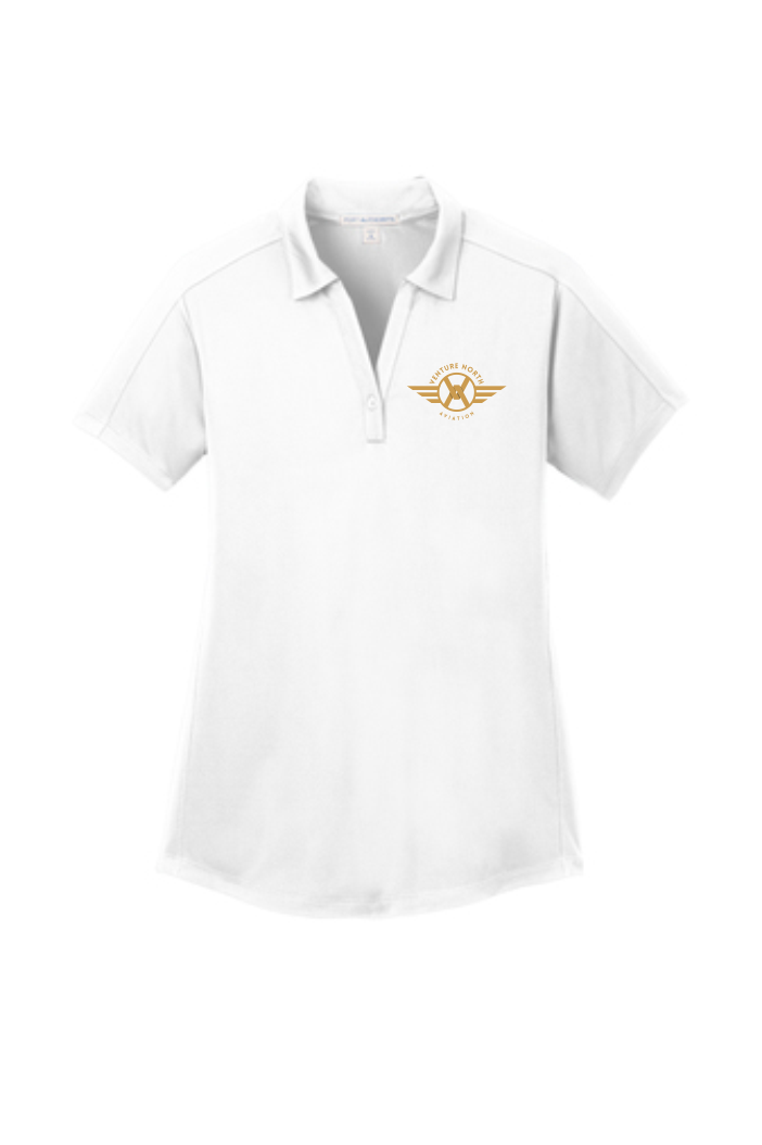 L569 PORT AUTHORITY LADIES DIAMOND JACQUARD POLO