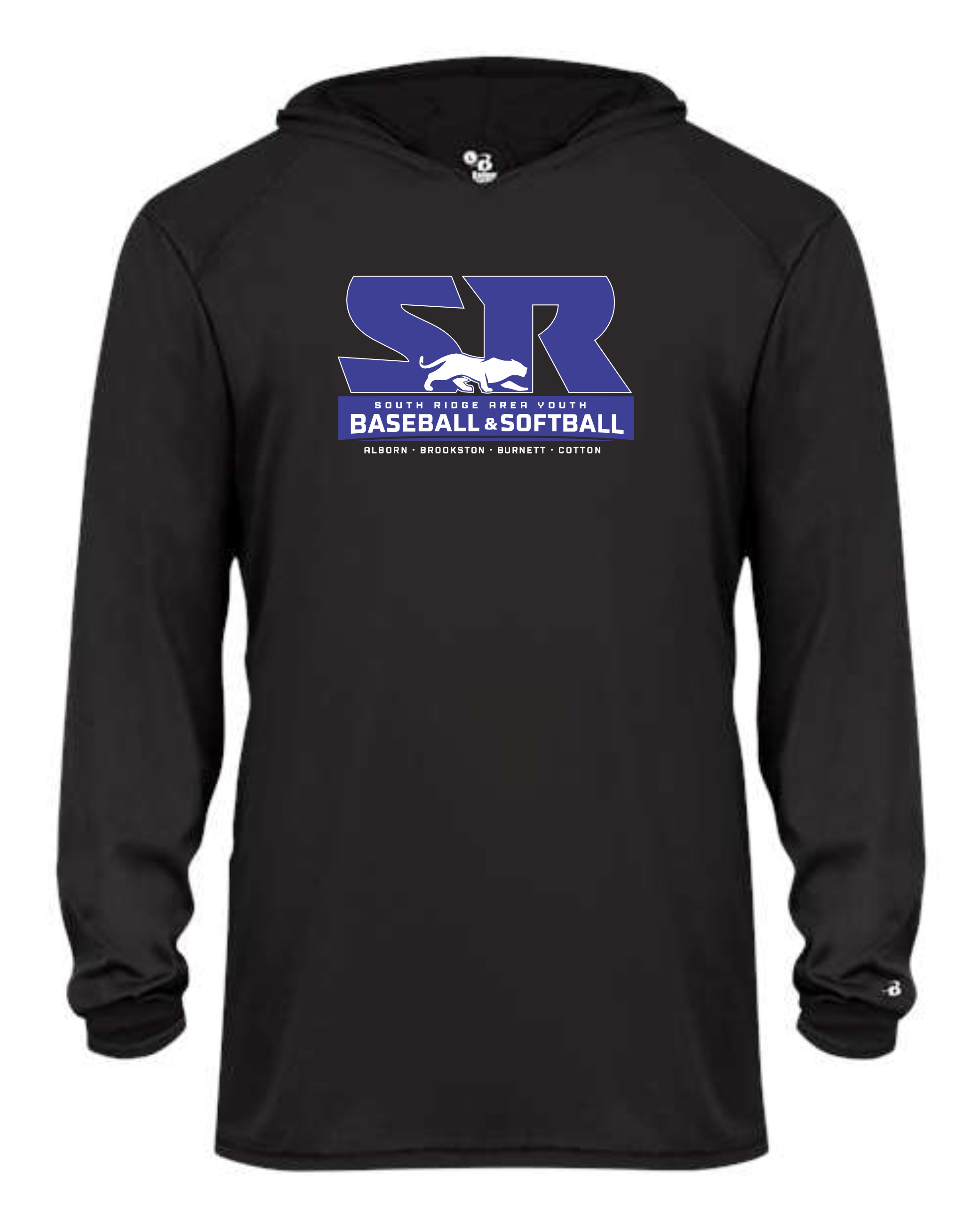 YOUTH BADGER HOODED LONG SLEEVE 2105