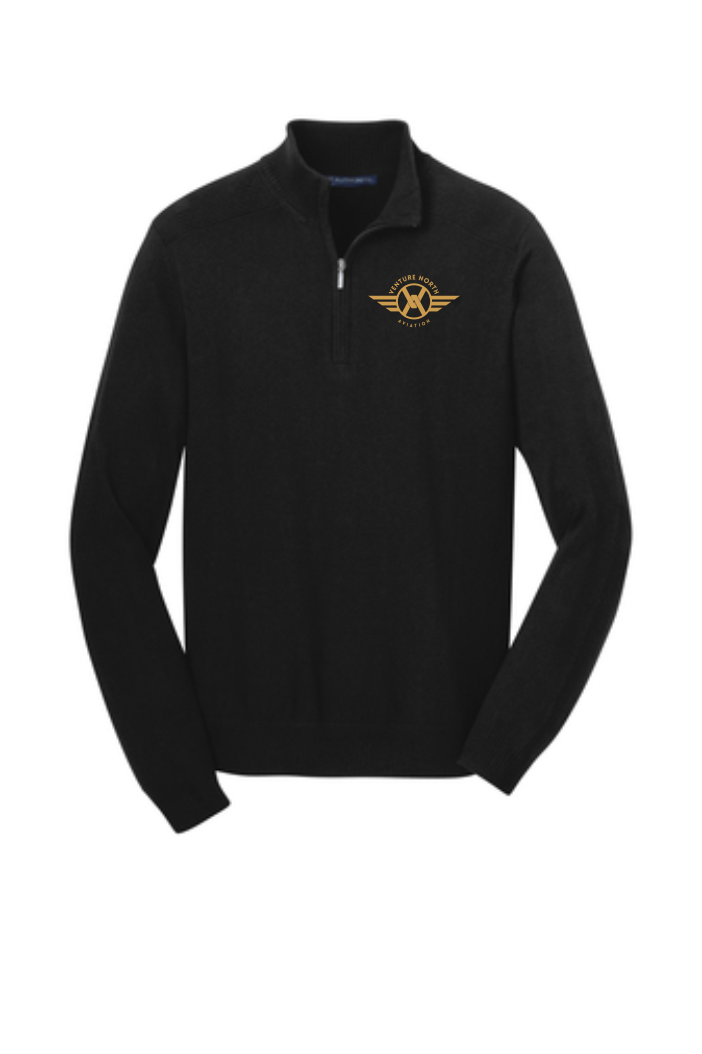 SW290 PORT AUTHORITY HALF ZIP SWEATER