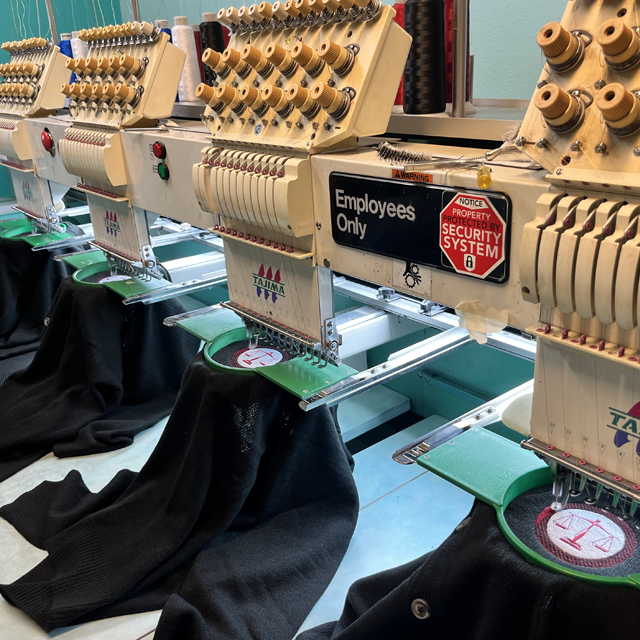 Embroidery (No Minimum)