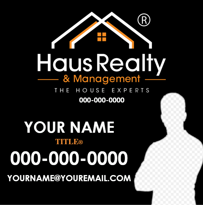 HAUS Customizable Sign