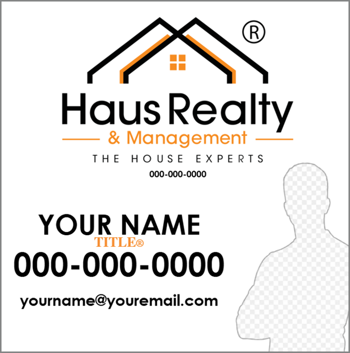 HAUS Customizable Sign