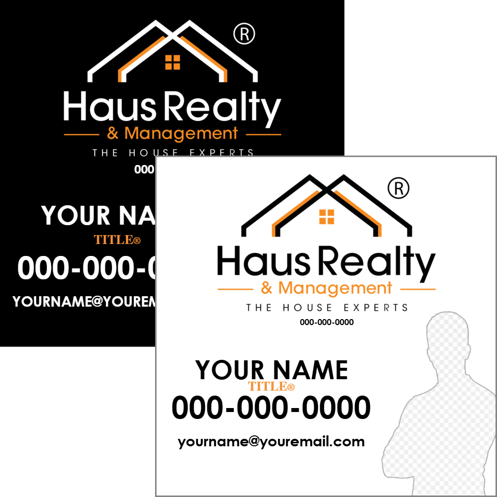 HAUS Customizable Signs - 24