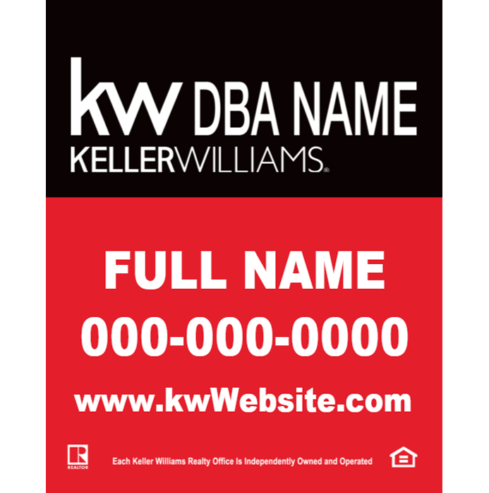 KW Customizable Signs