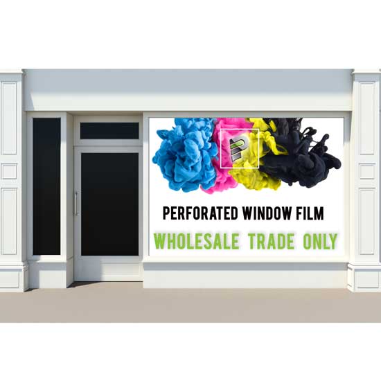 Payler Wholesale Print Production · Perforated Window Film