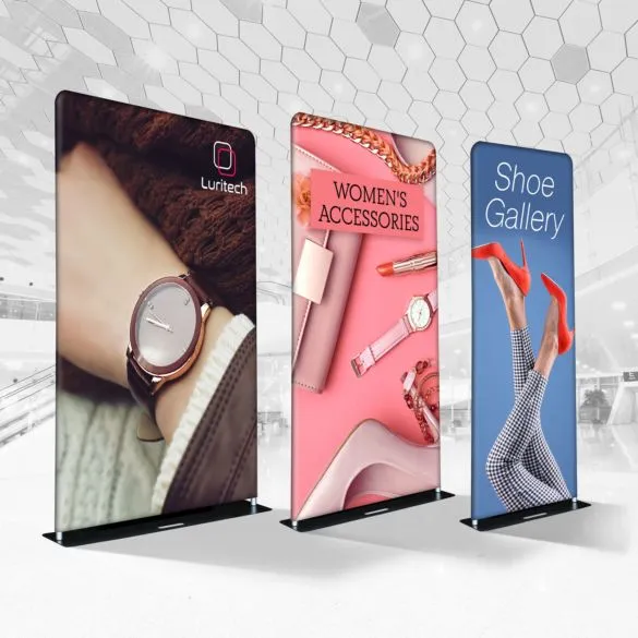 Fabric Display (Pole Kit Sold Separately)