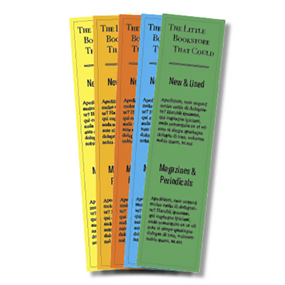 Economy Bright Bookmarks