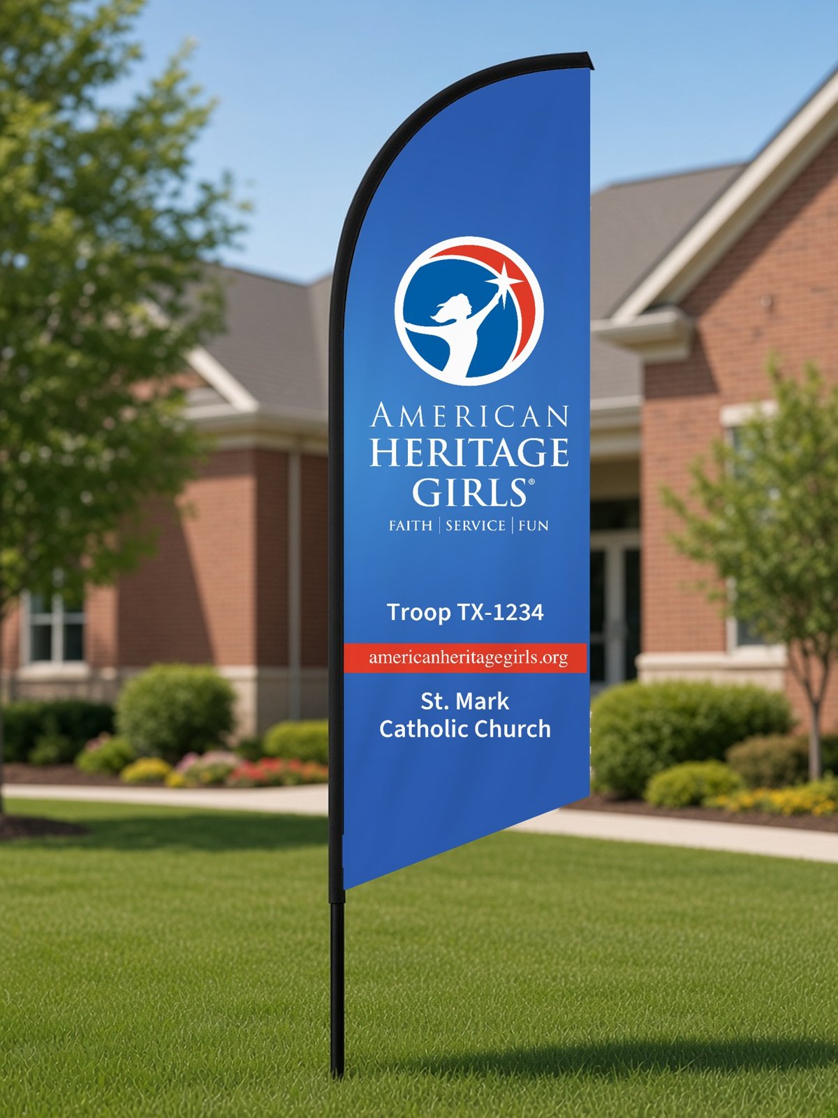 AHG Feather Banners