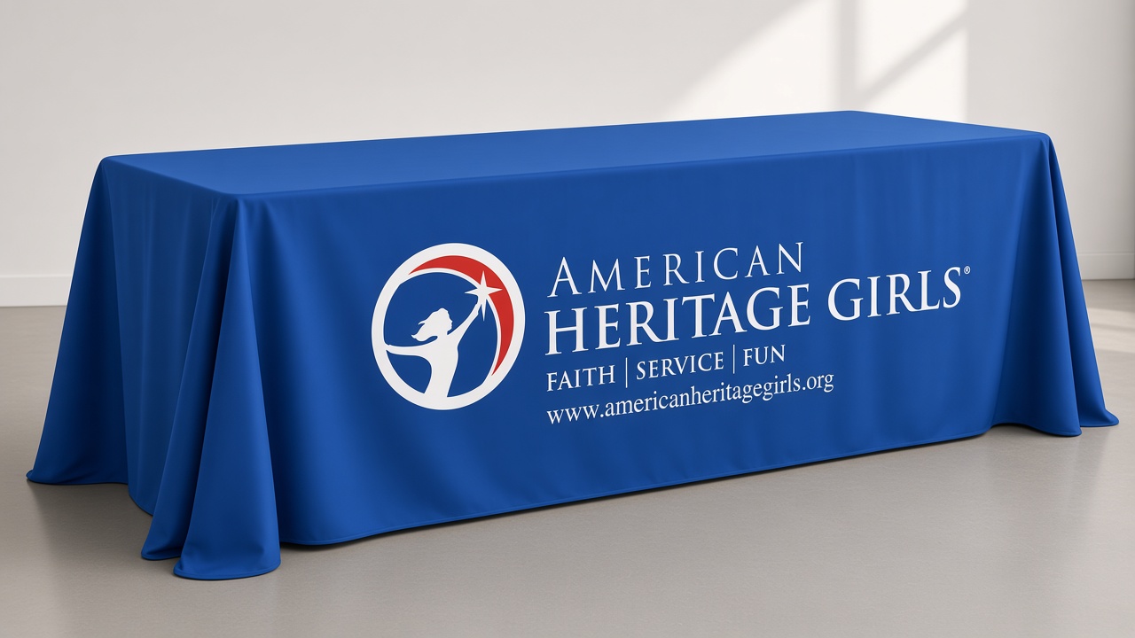 AHG 8ft 4-sided table throw