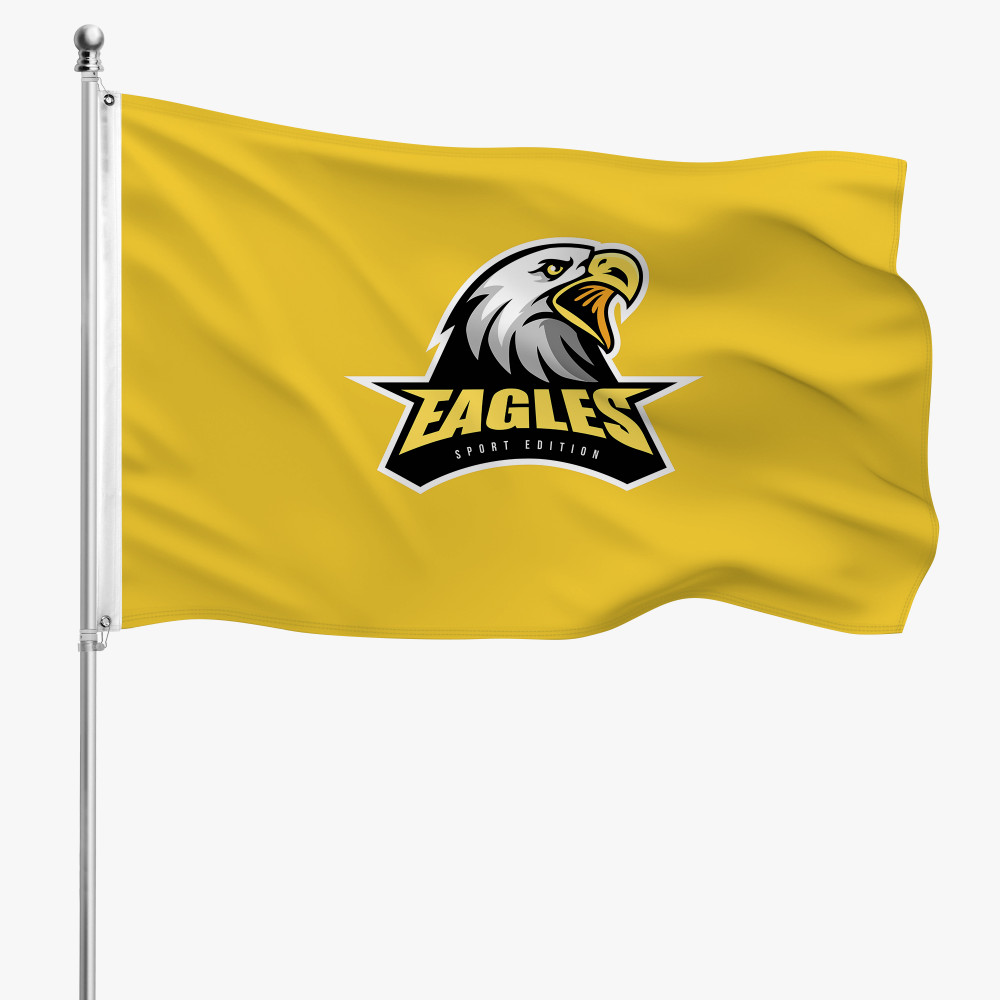 custom flags with pole