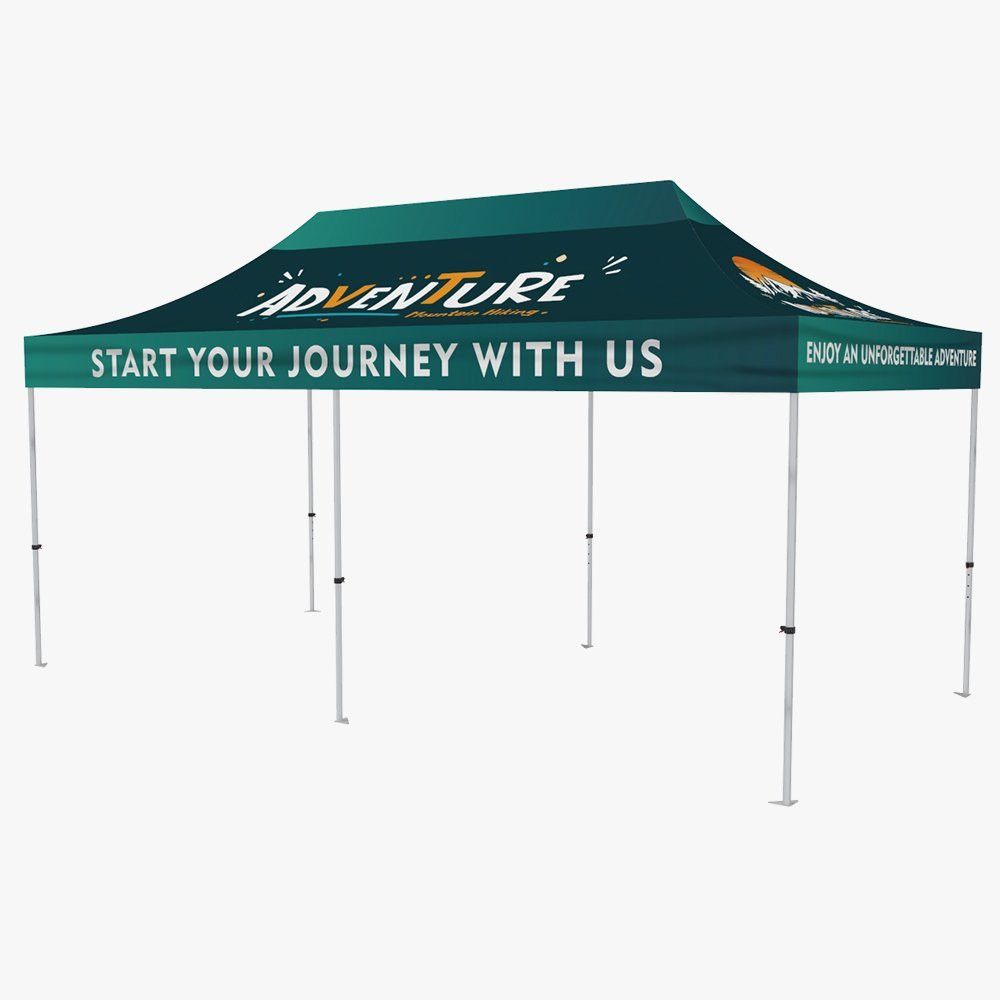 10x20 custom printed tent canopy