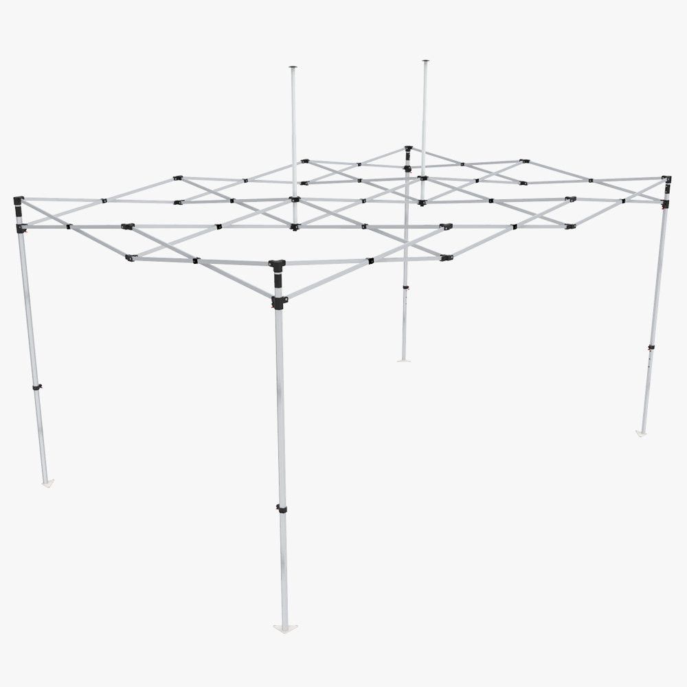 10x15 tent aluminum frame expanded