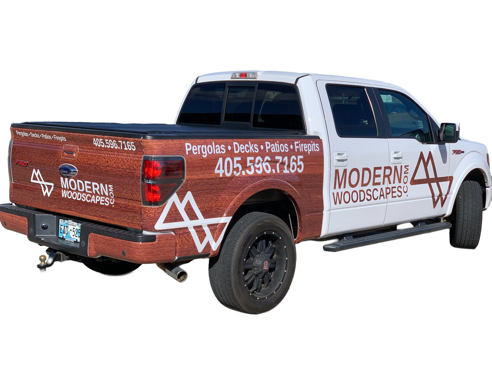 partial wrap, 3/4 wrap, spot graphics