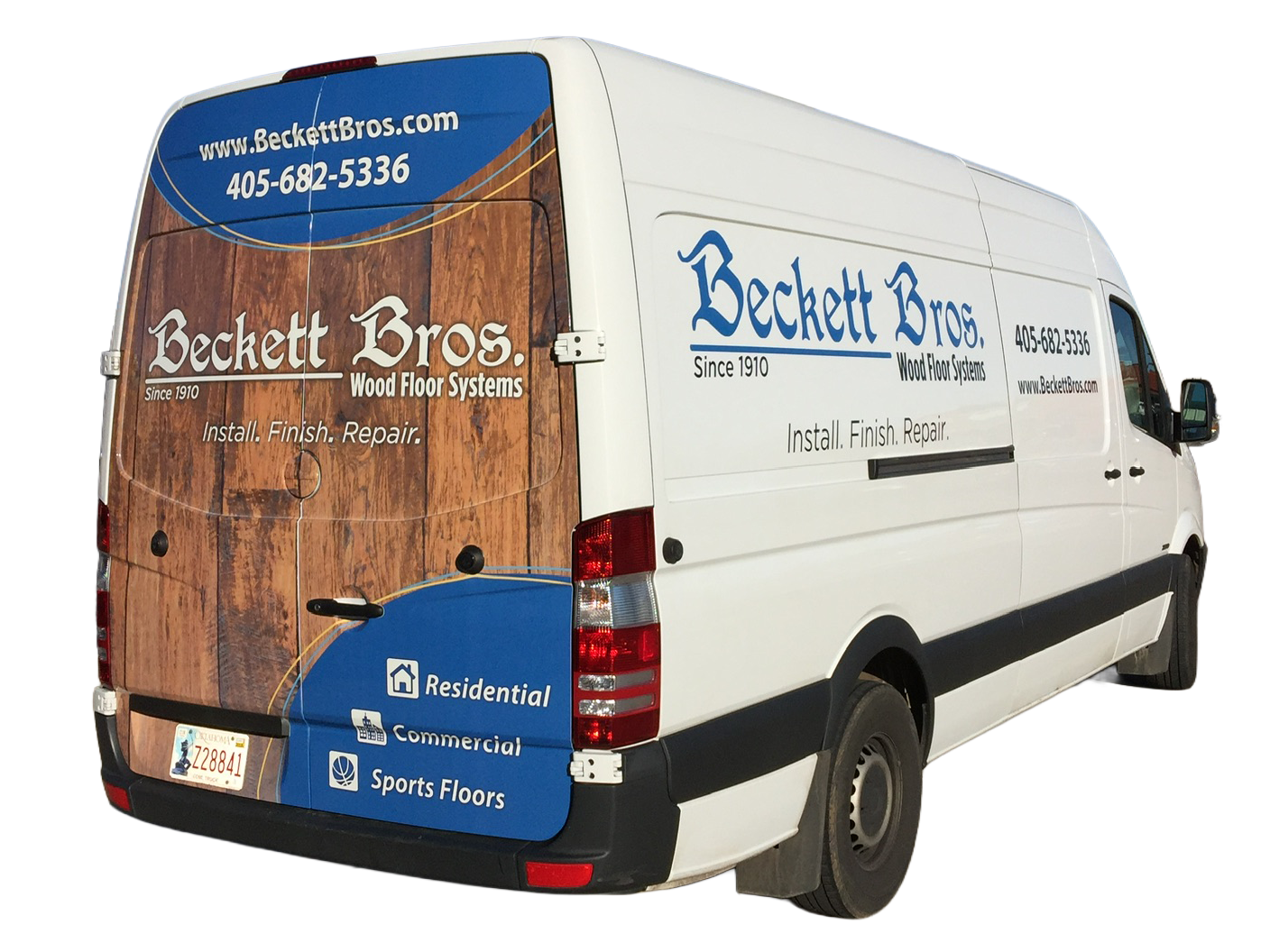 partial wrap, 3/4 wrap, spot graphics