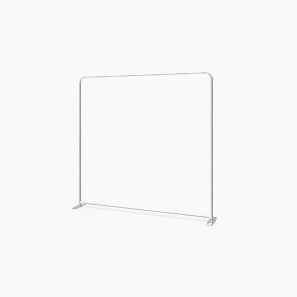 Straight tension fabric frame