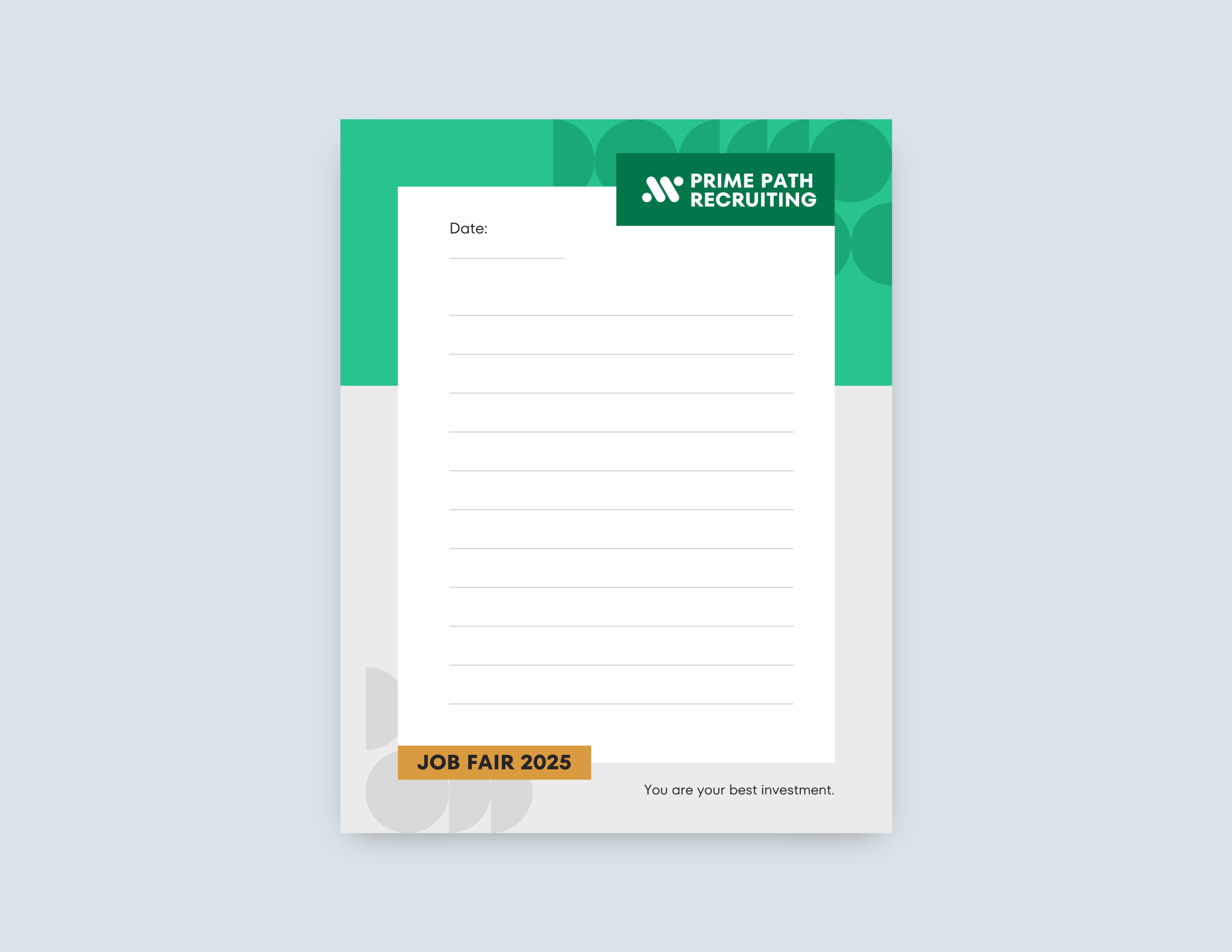 50 Sheet - Notepad