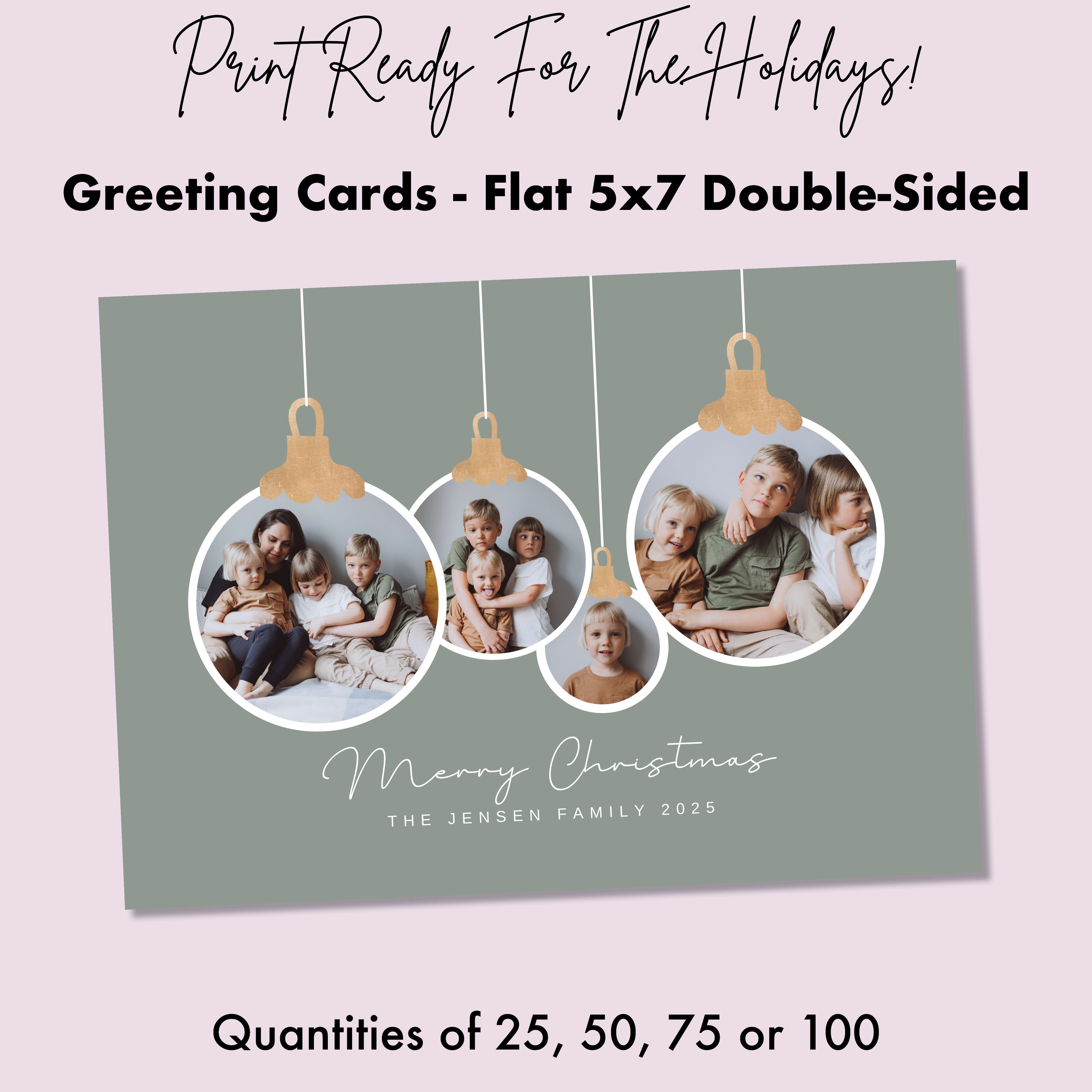 5x7 Christmas Cards