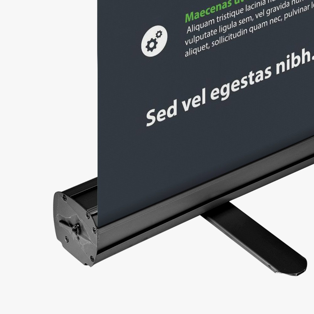 Standard retractable banner example 4