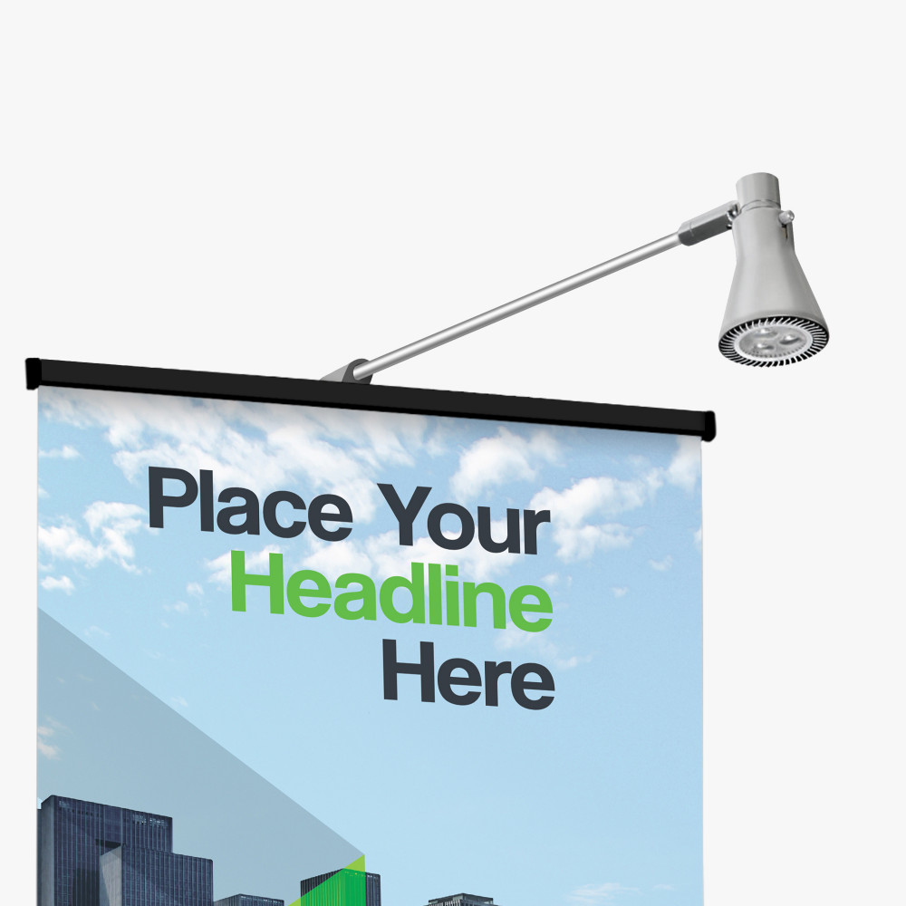 Standard retractable banner example 6