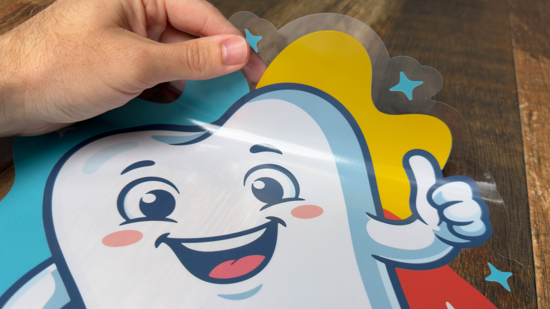 Large outdoor vinyl banner printed for a local Urbandale event