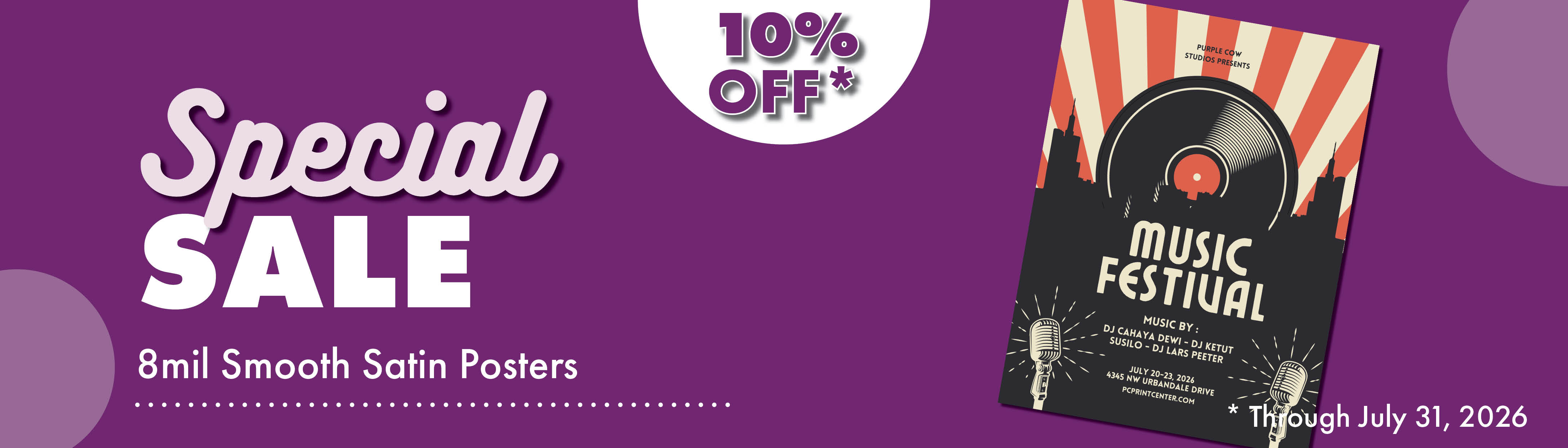 Custom Vinyl Banners &mdash; Starting at $39.99