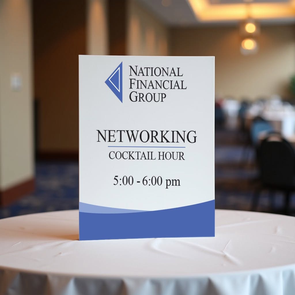 Large-format graphics for events and displays
