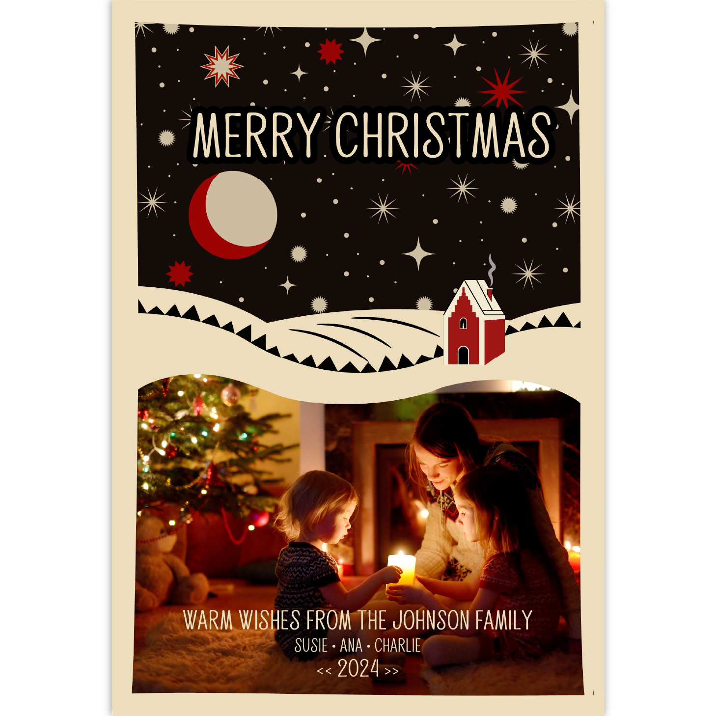 Starry Christmas Night