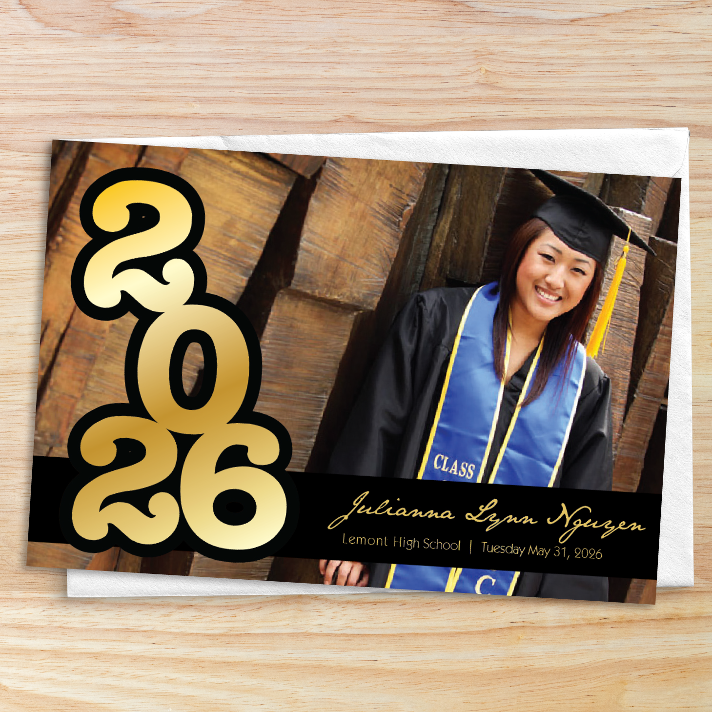 Graduation Announcement with Photo