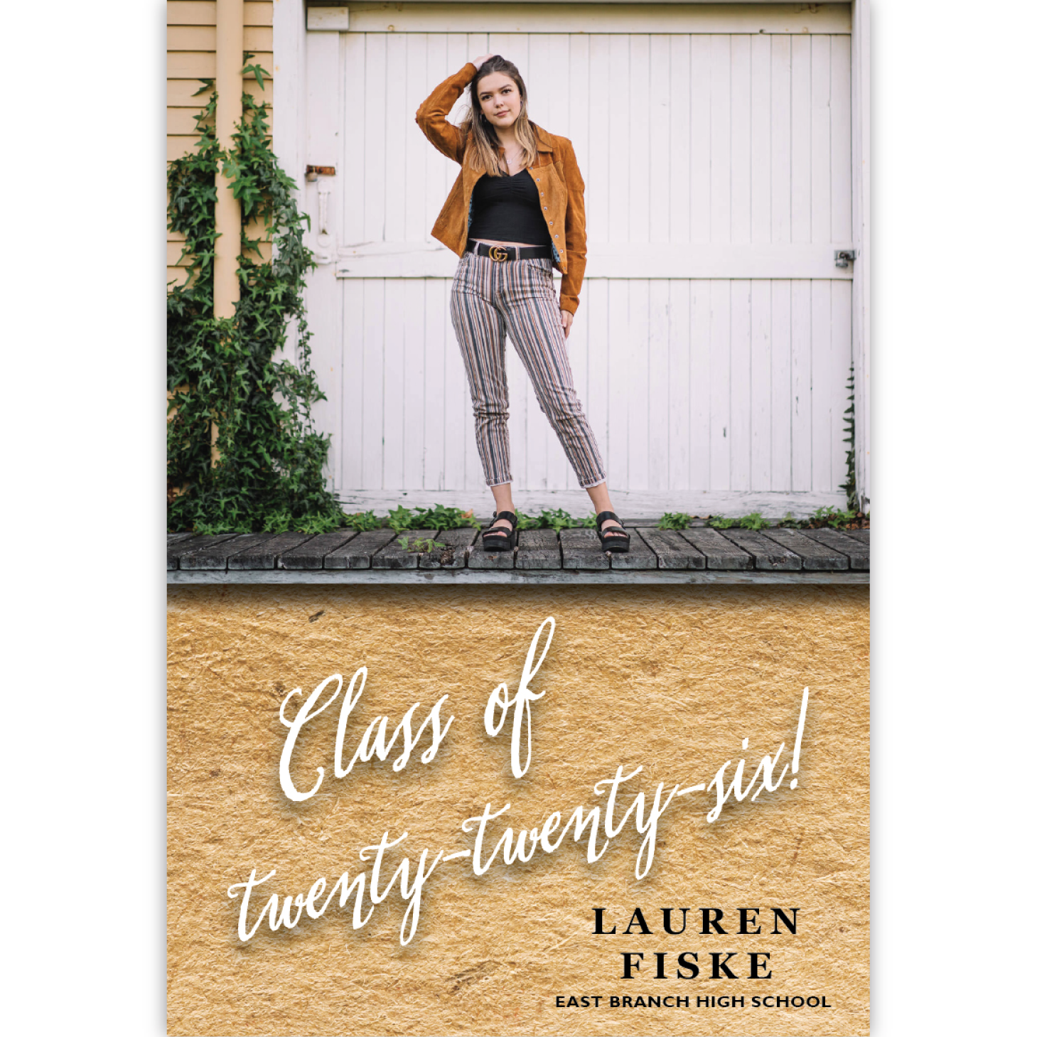 Graduation Announcement with Photo