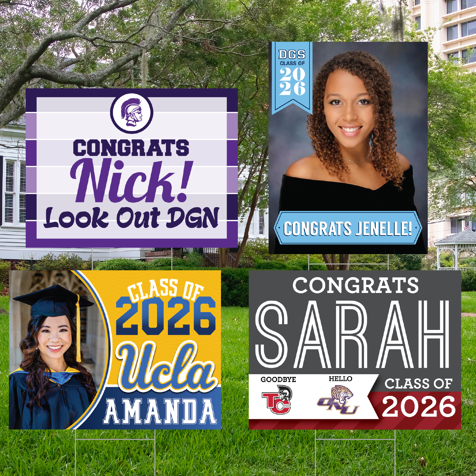 Grad Yard Signs