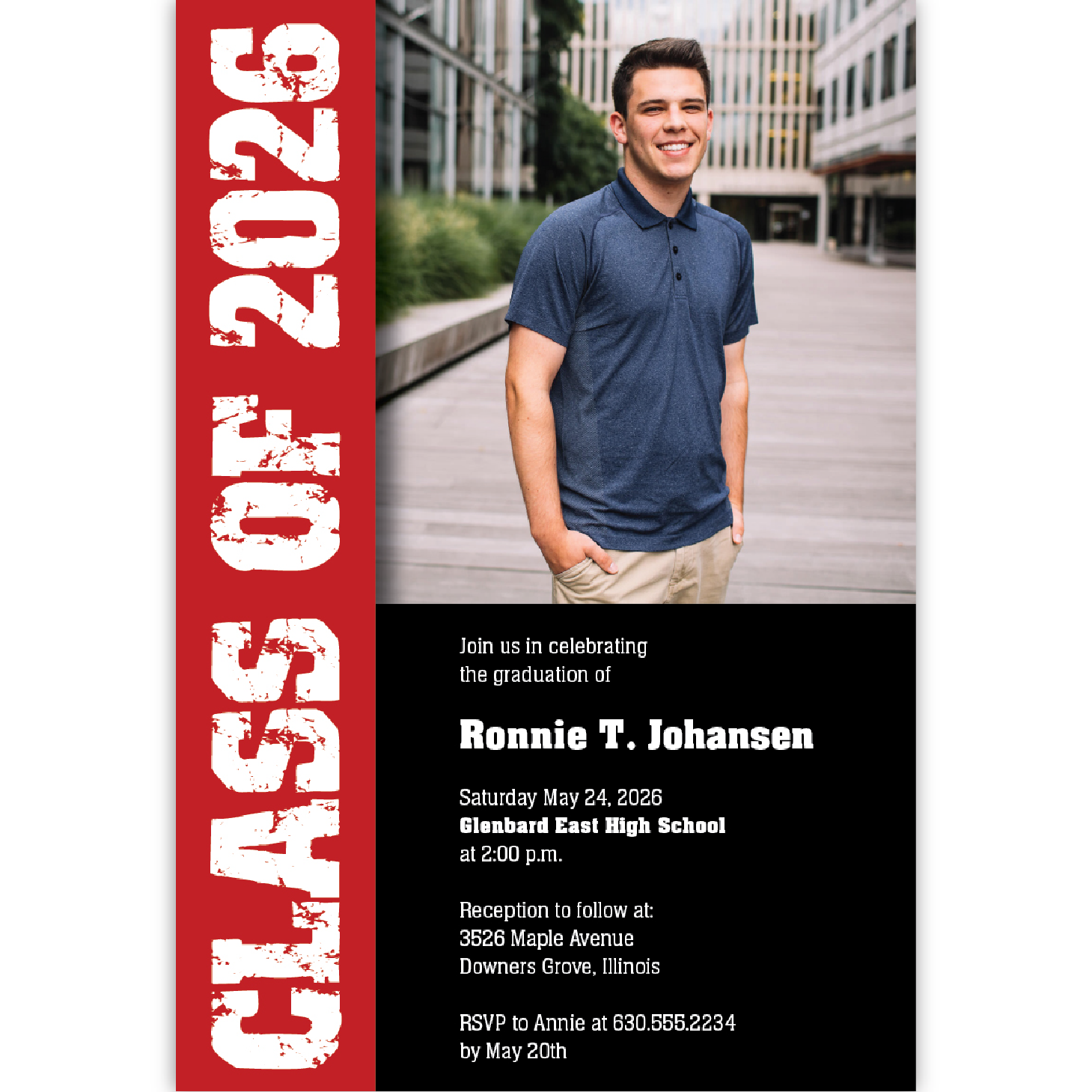 Graduation Party Invite with Photo