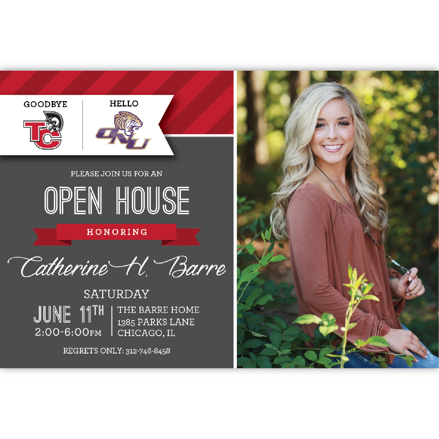 Graduation Party Invite with Photo