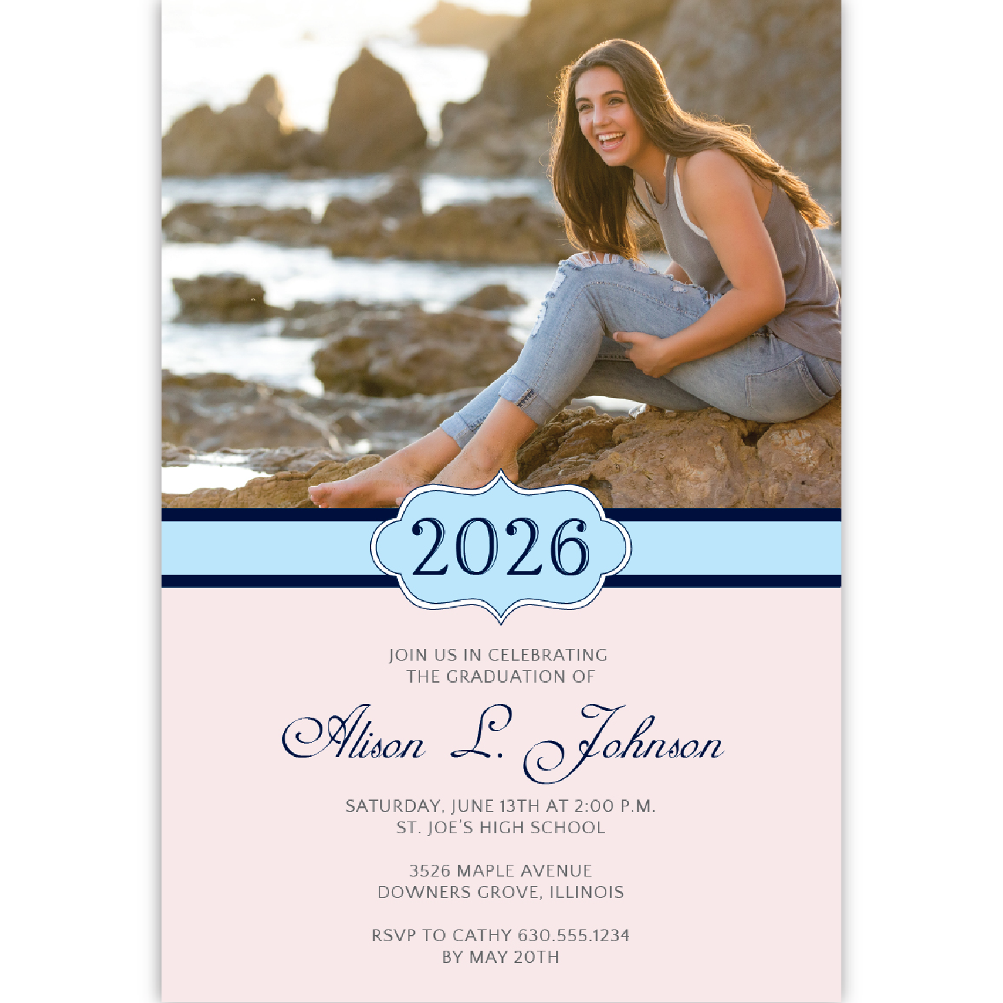 Graduation Party Invite with Photo