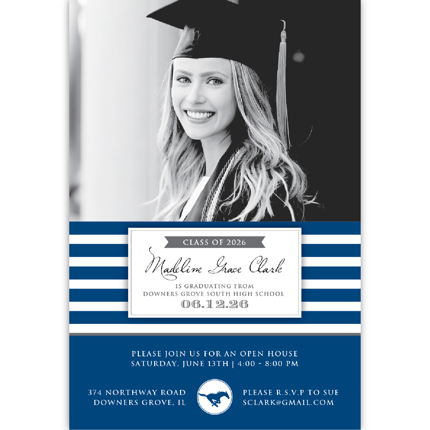 Graduation Party Invite with Photo