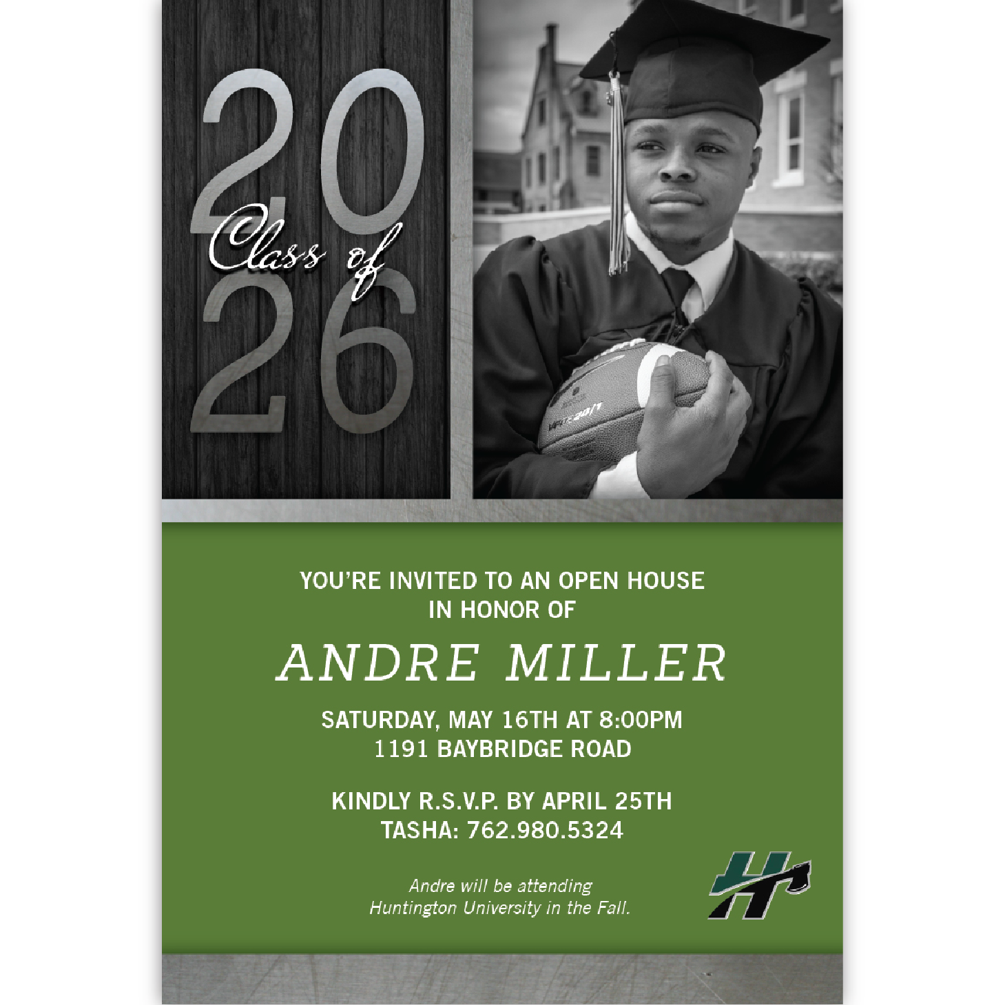 Graduation Party Invite with Photo