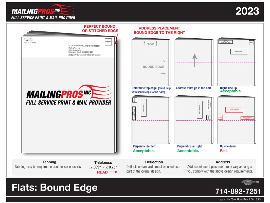 Flats Bound Edge template preview