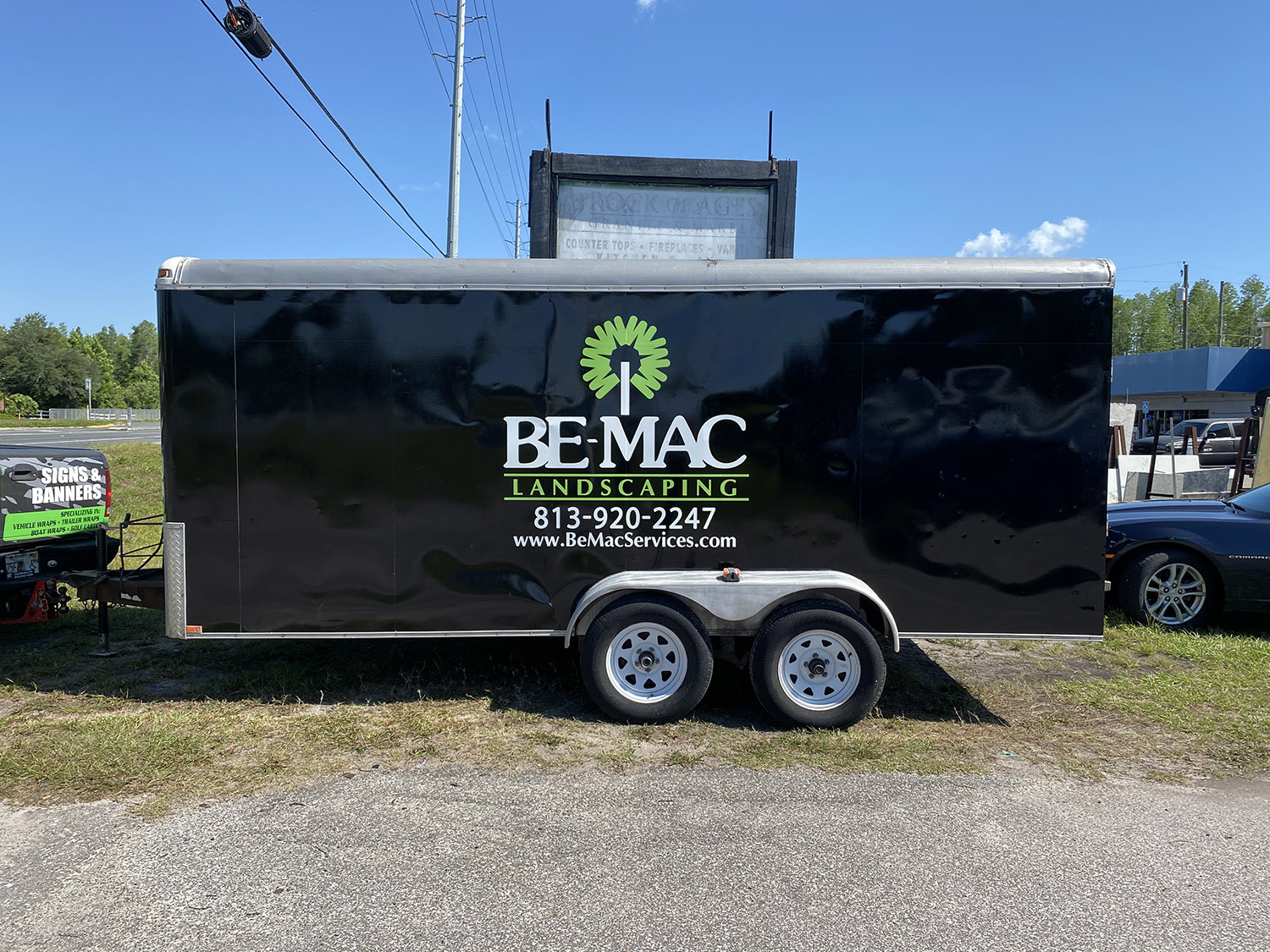 Die-Cut Vehicle Lettering