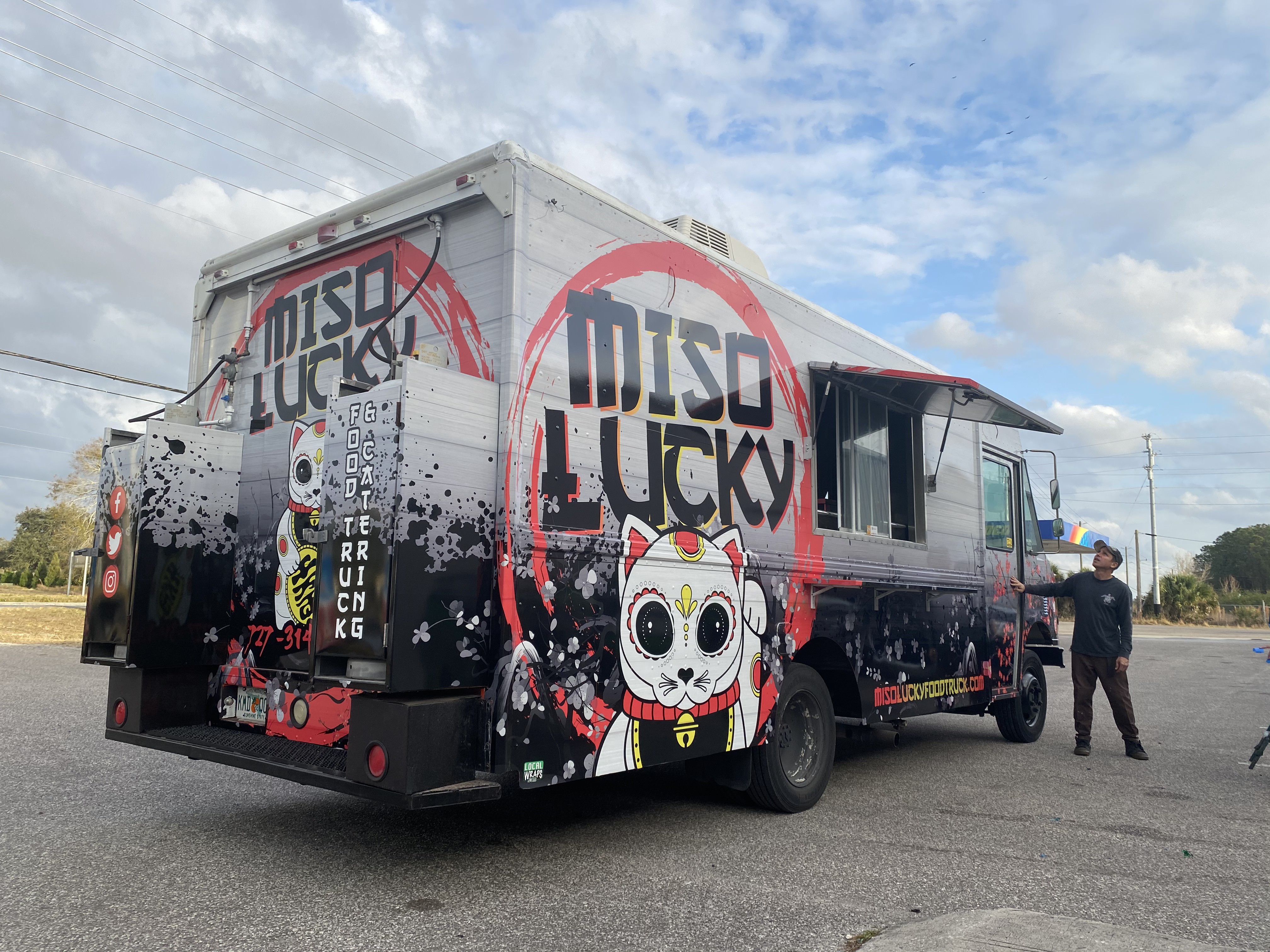 Food Truck Rear Graphics