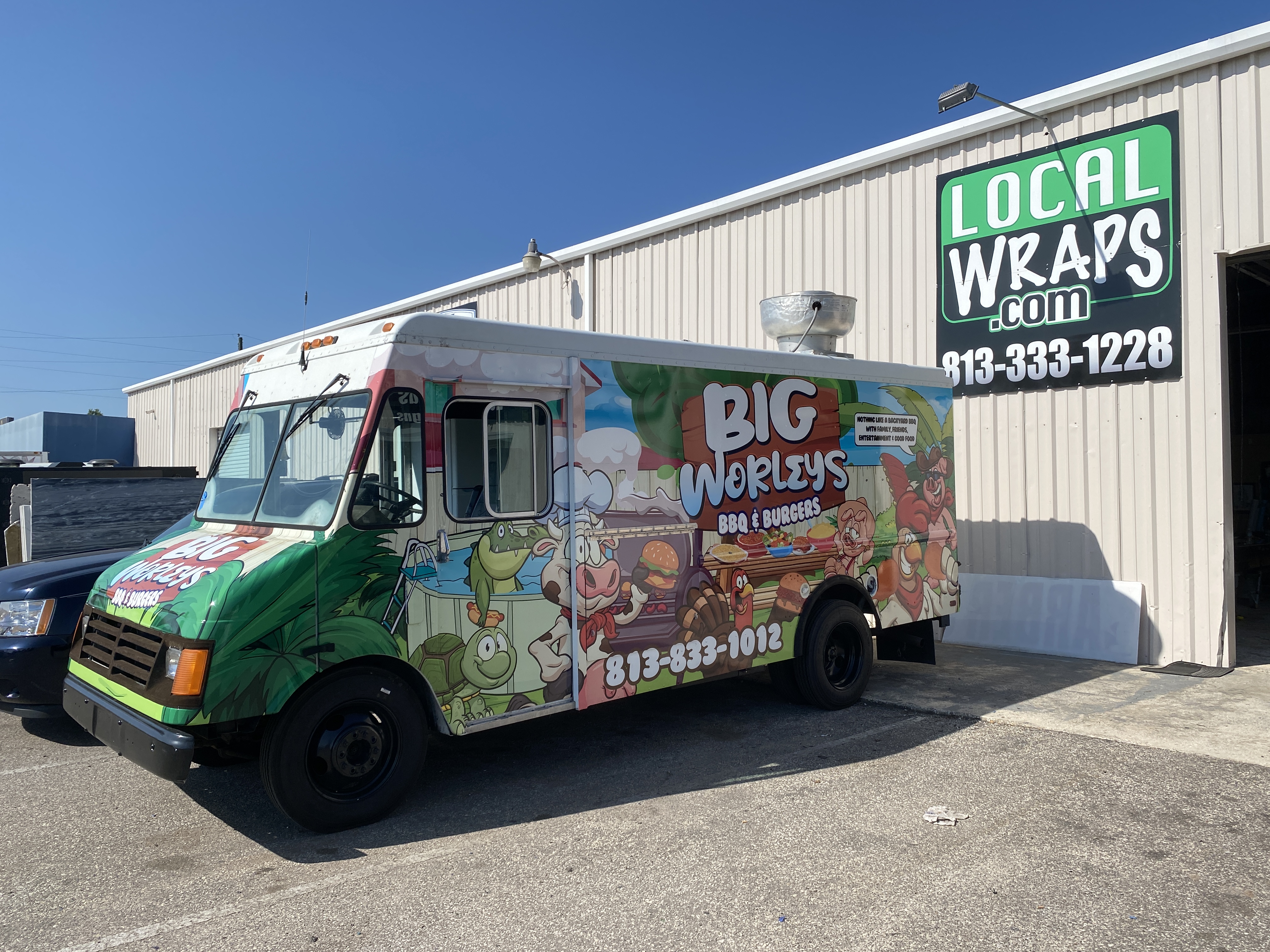 Custom Food Truck Wrap