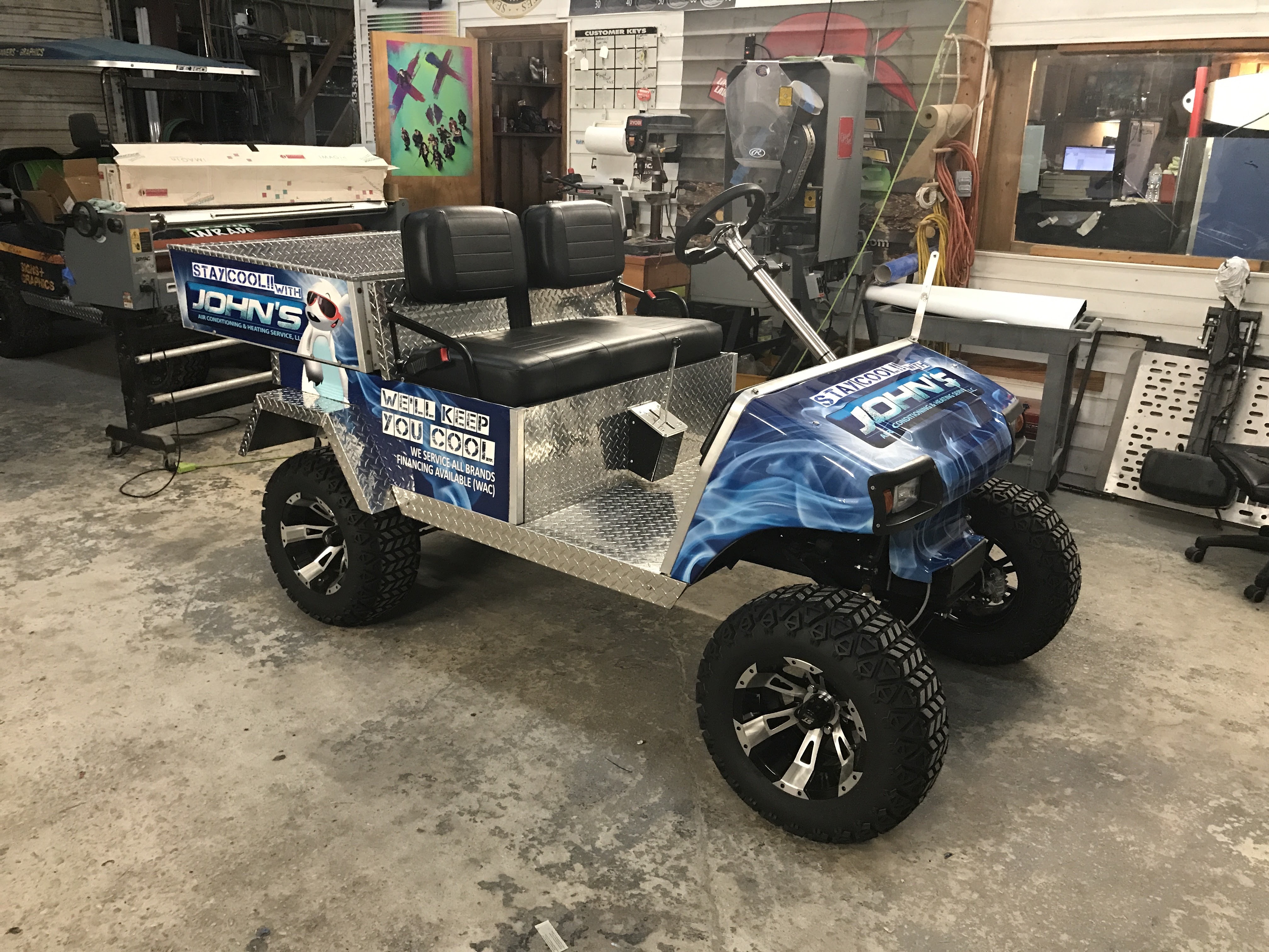 Partial Food Truck Wrap