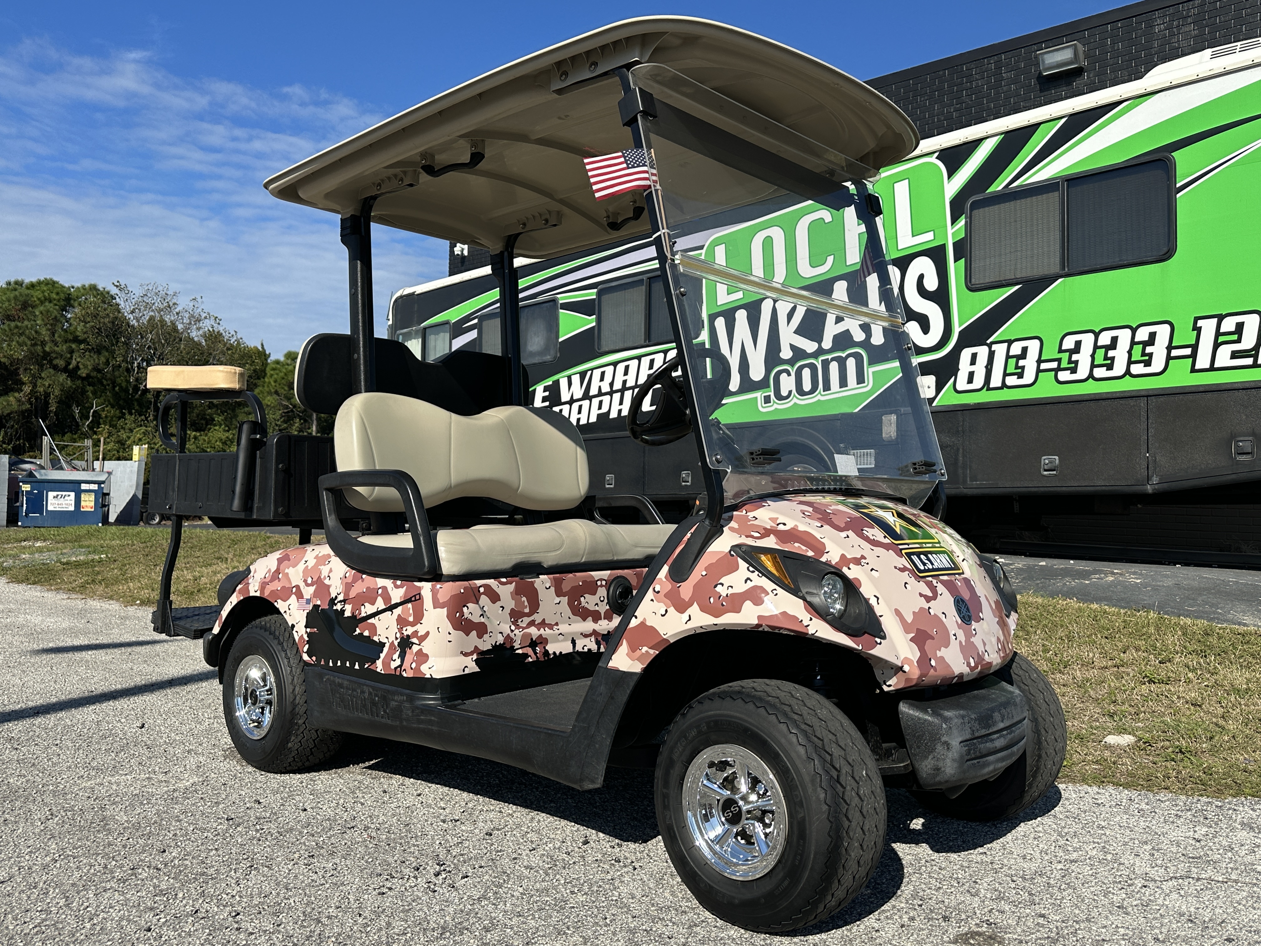 Golf Cart Wrap