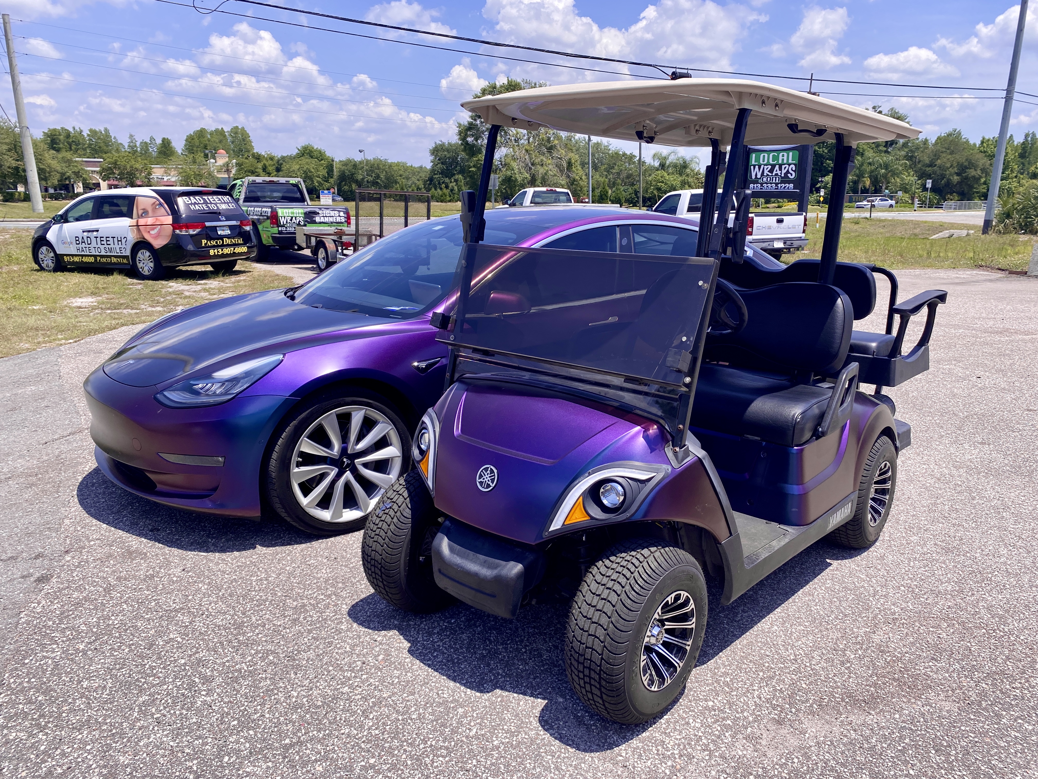 Golf Cart Wrap