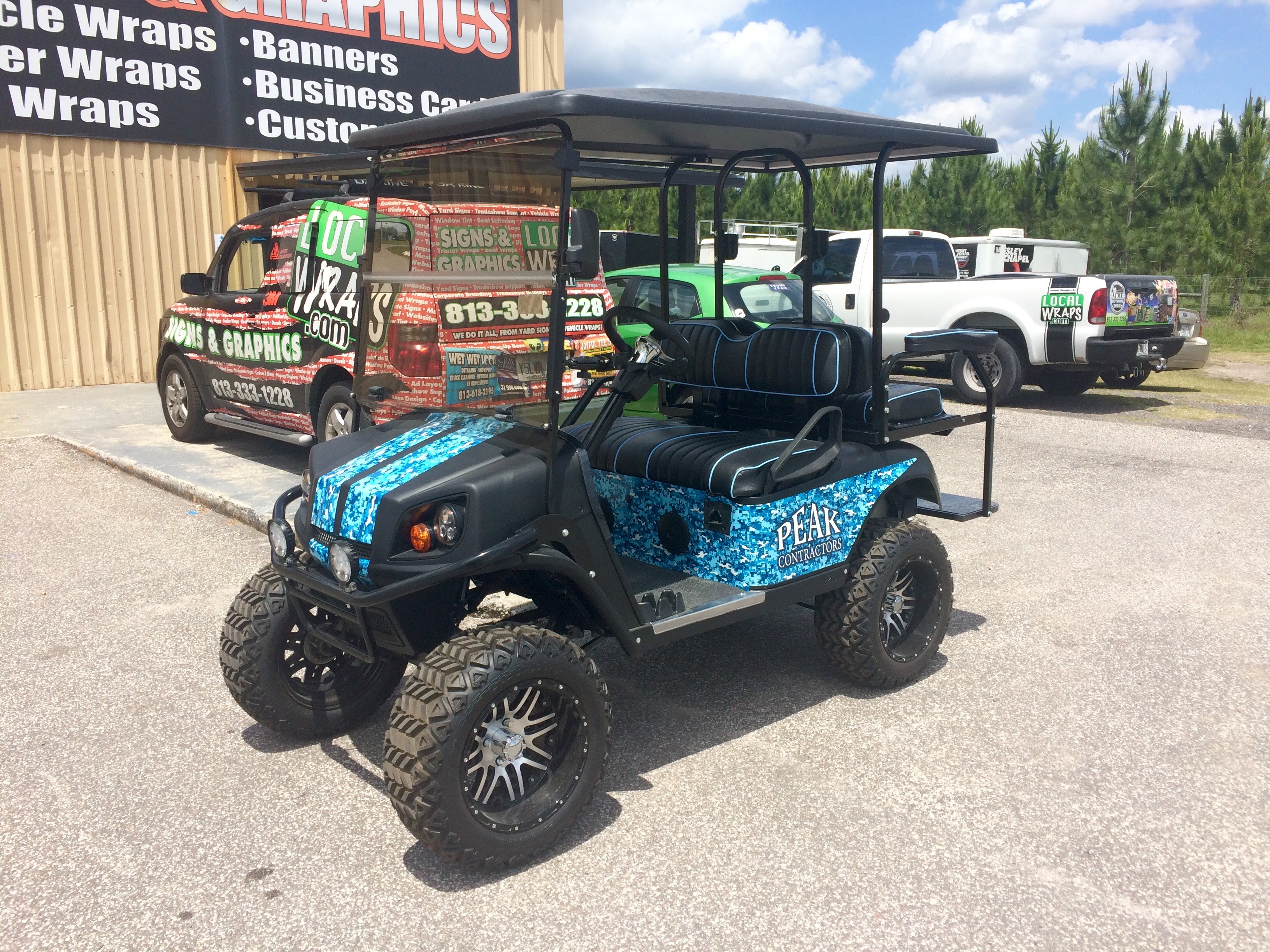 Golf Cart Wrap