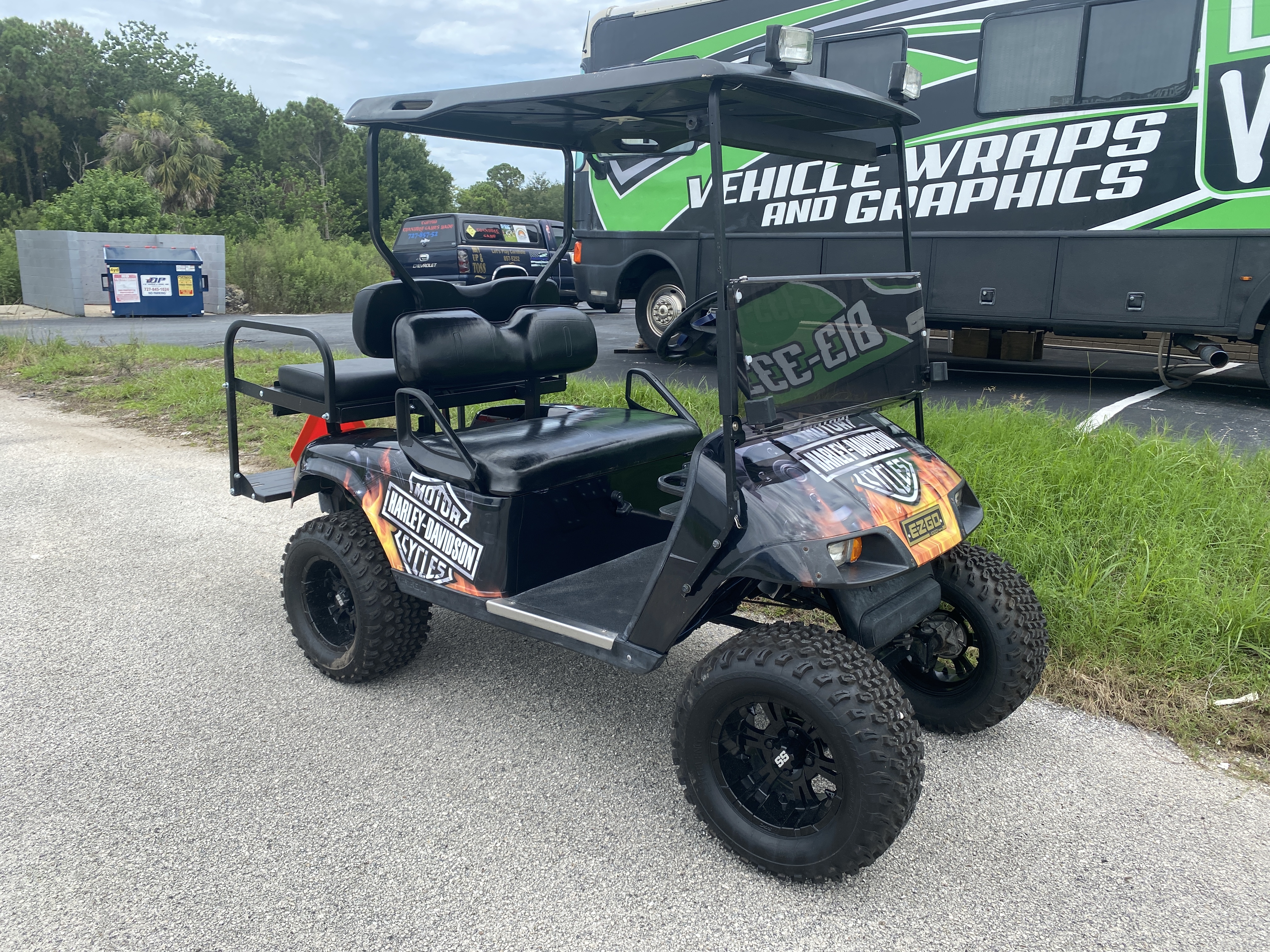 Golf Cart Wrap