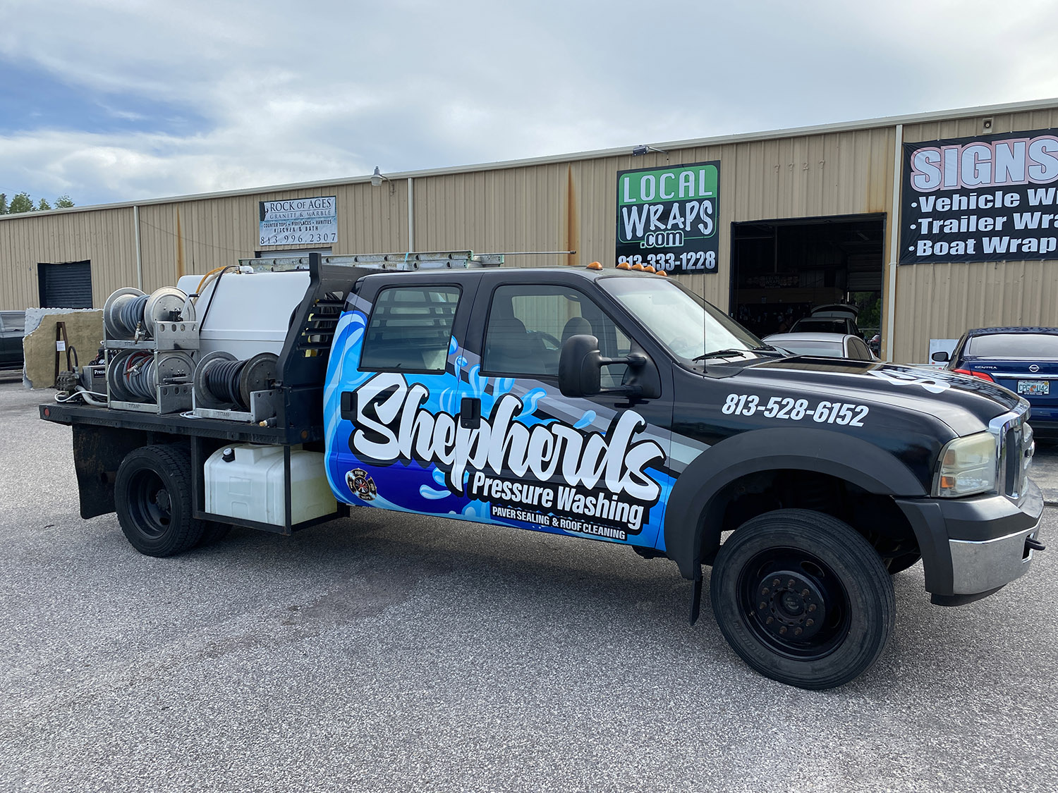 Partial Vehicle Wrap