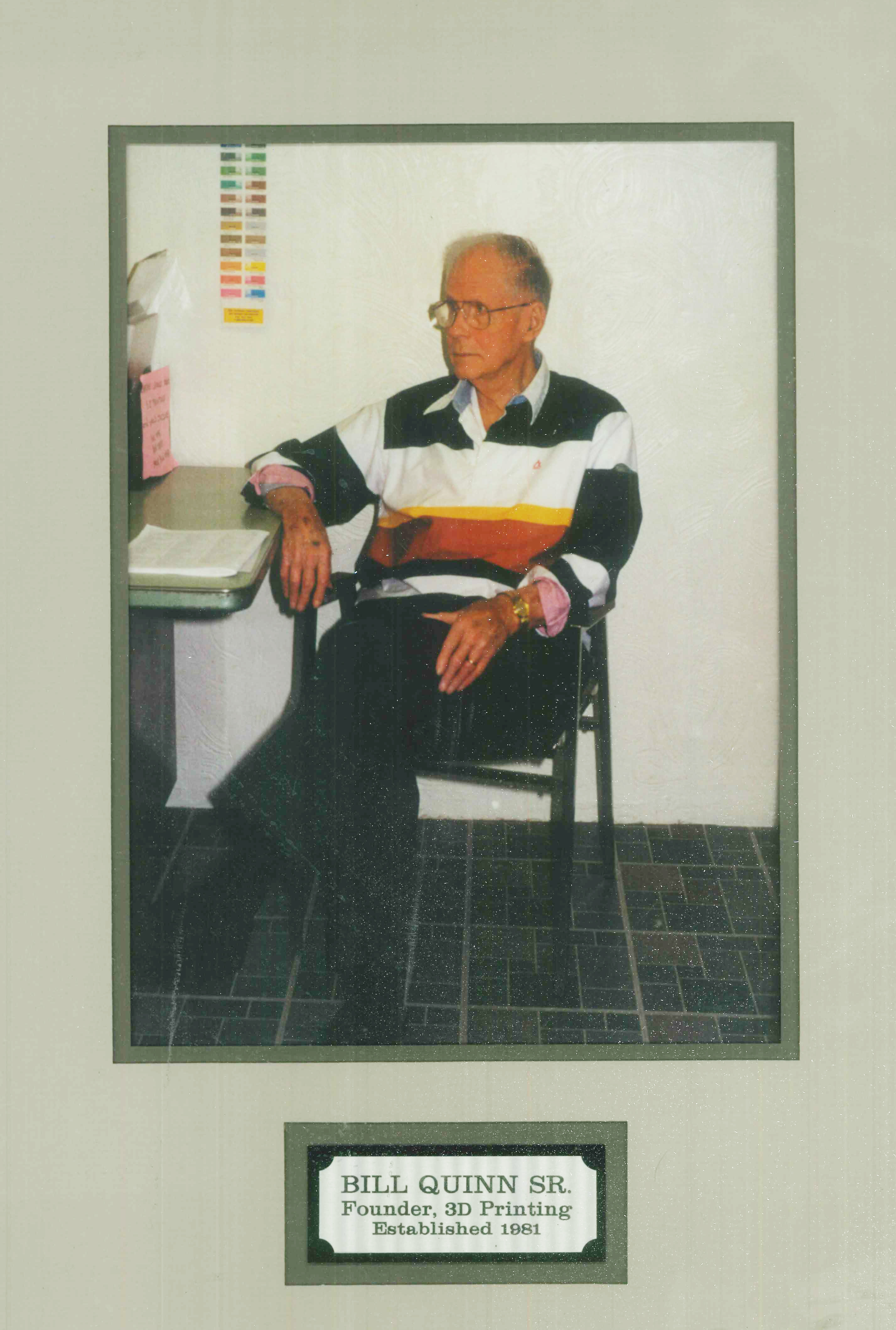 Third Dimension Printing Founder