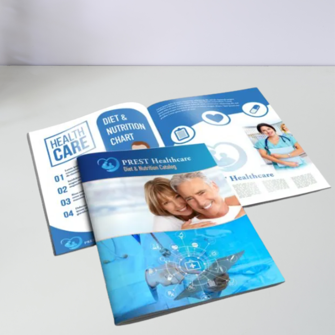 70lb Saddle Stitch Catalogs 12 Pages