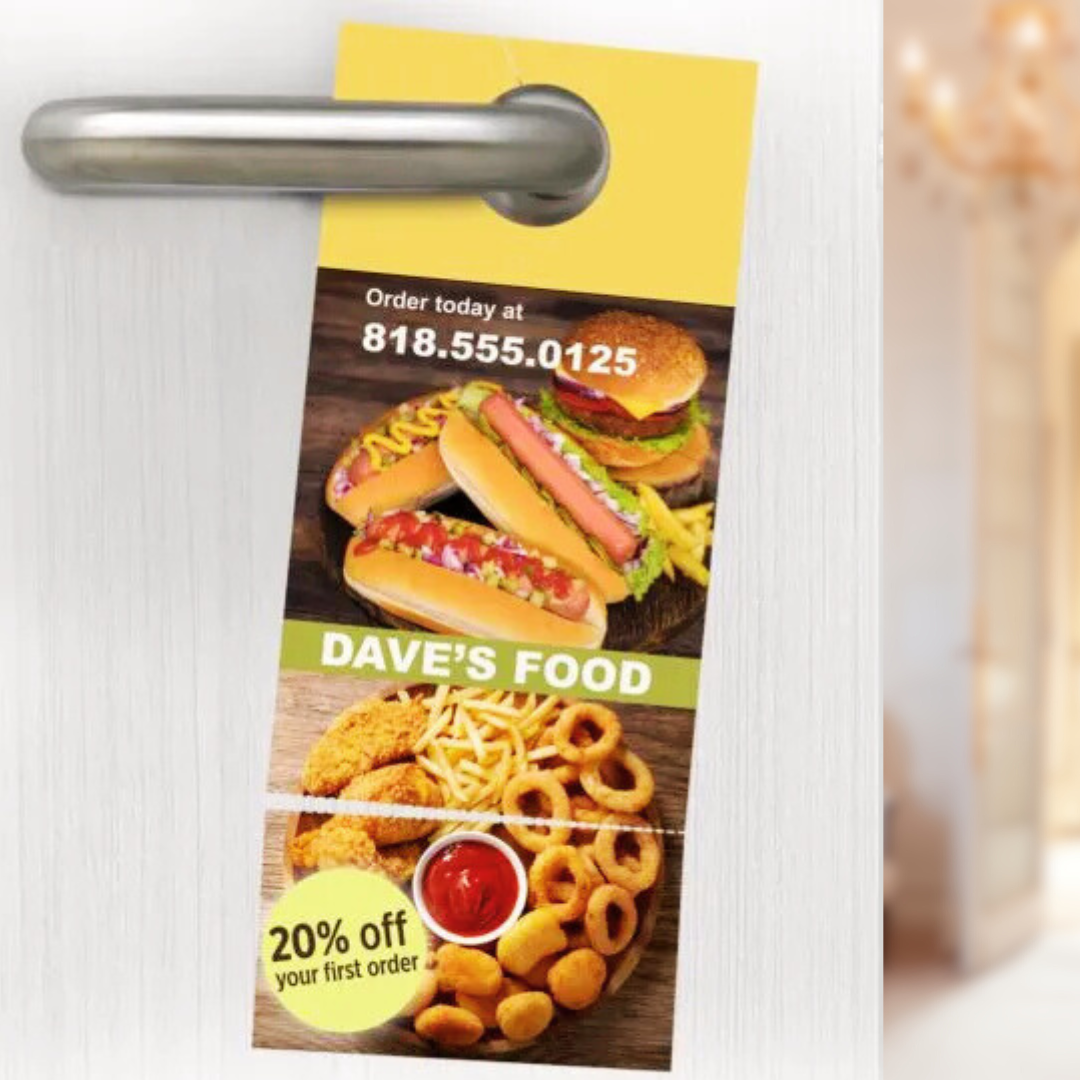 Tear-off door Hangers